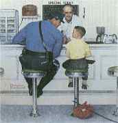 The Runaway by Norman Rockwell